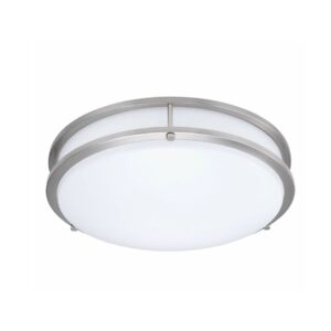 LED Double Ring Flush Mount Ceiling Light